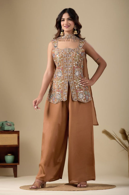PURE VISCOSE CHINON Palazzo  Kurti