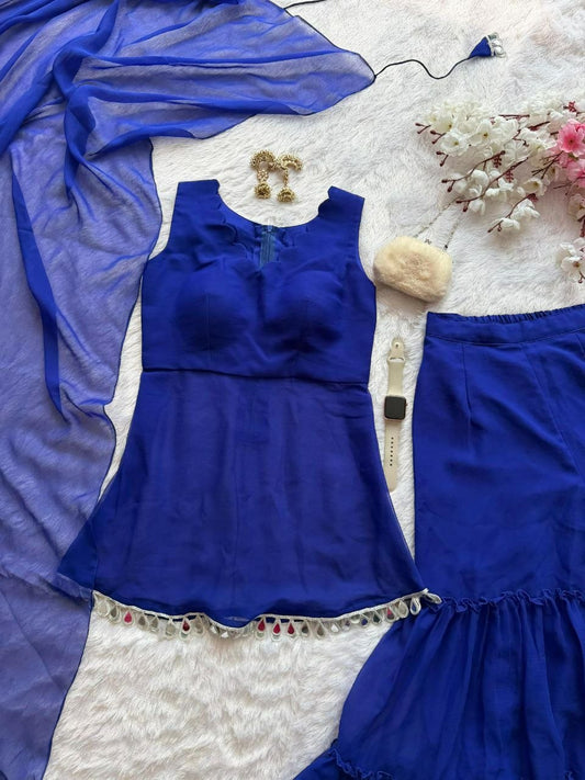 Top And Plazzo Set