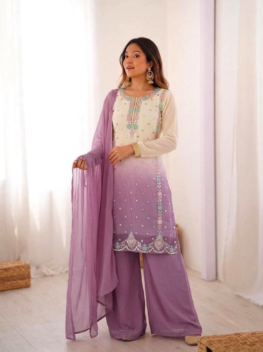 Kurti And Plazzo Set