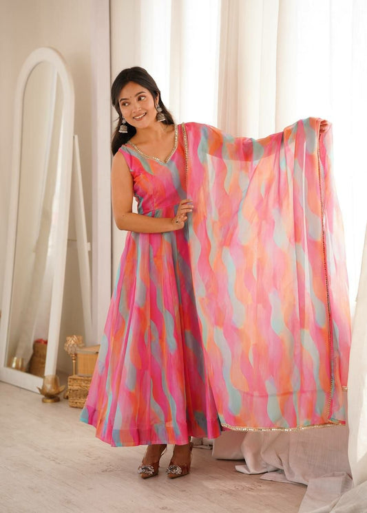 Anarkali Gown
