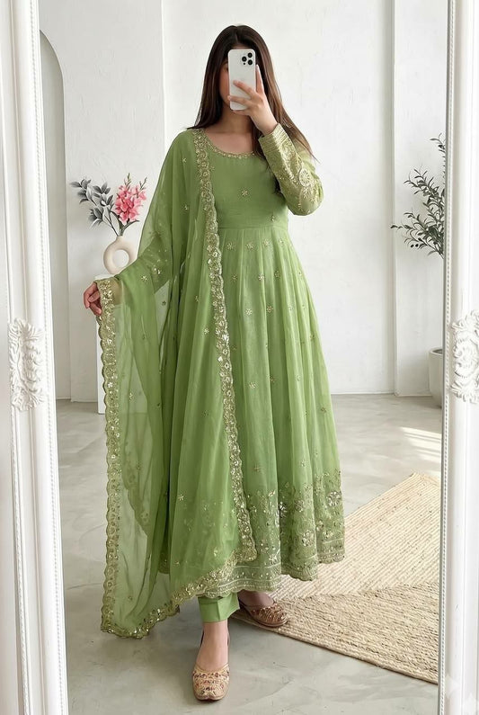 Anarkali Gown