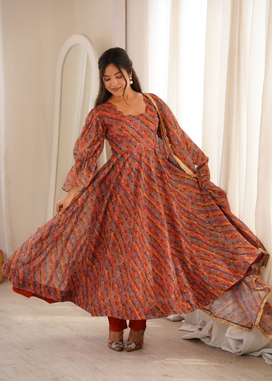 Anarkali Gown