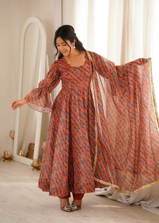 Anarkali Gown