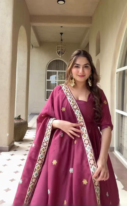 Anarkali Gown