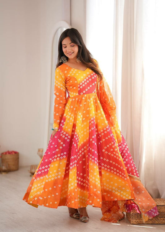 Anarkali Gown