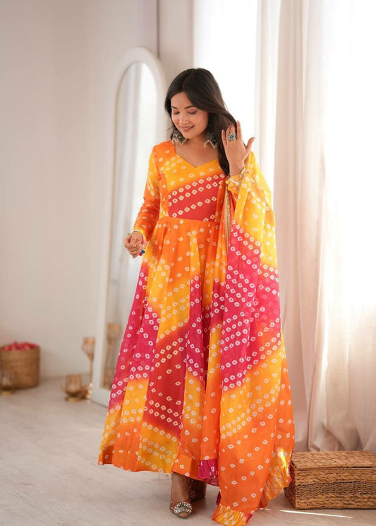 Anarkali Gown