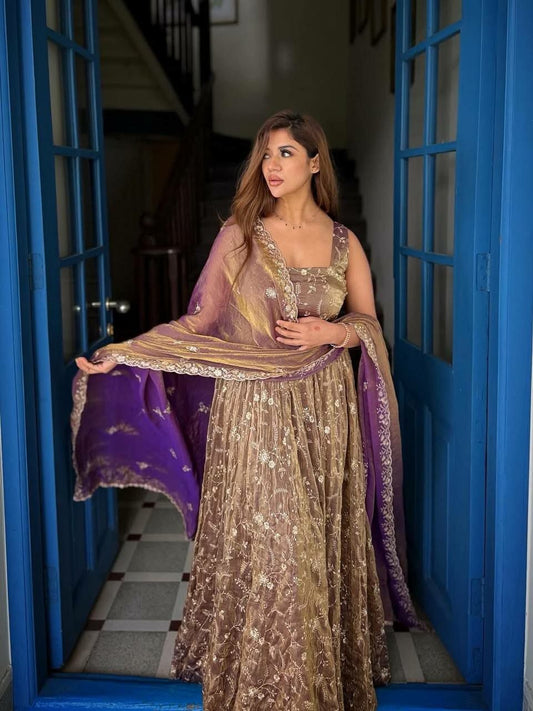 Anarkali Gown