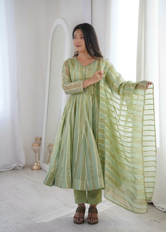 Anarkali Kurti Set