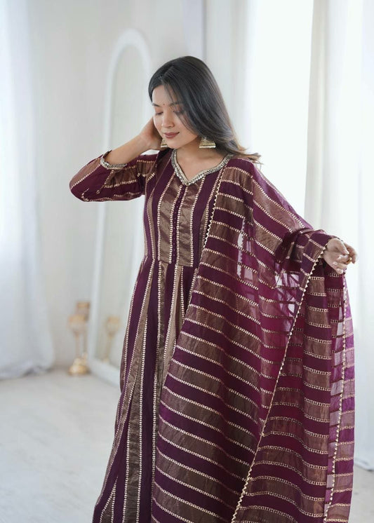 Anarkali Kurti Set