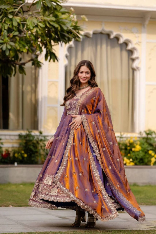 Anarkali Gown