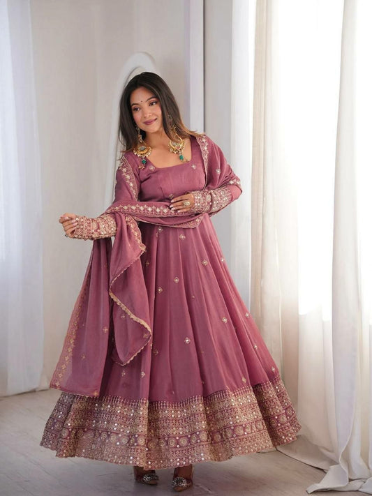 Anarkali Gown