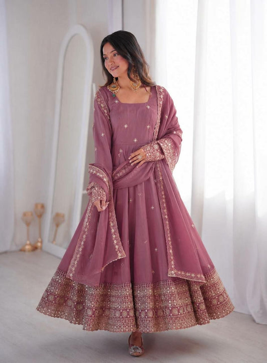 Anarkali Gown