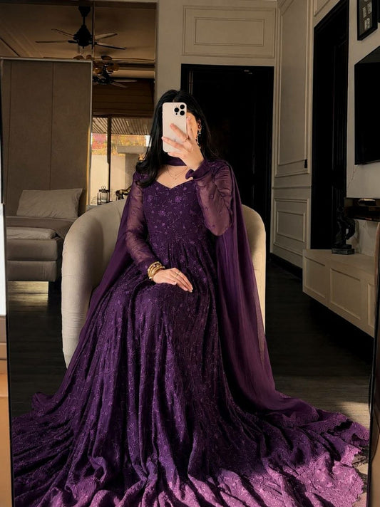 Anarkali Gown