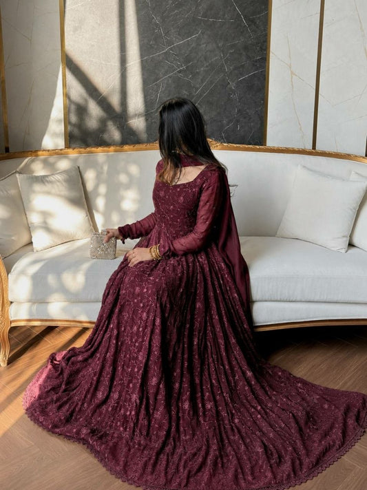Anarkali Gown