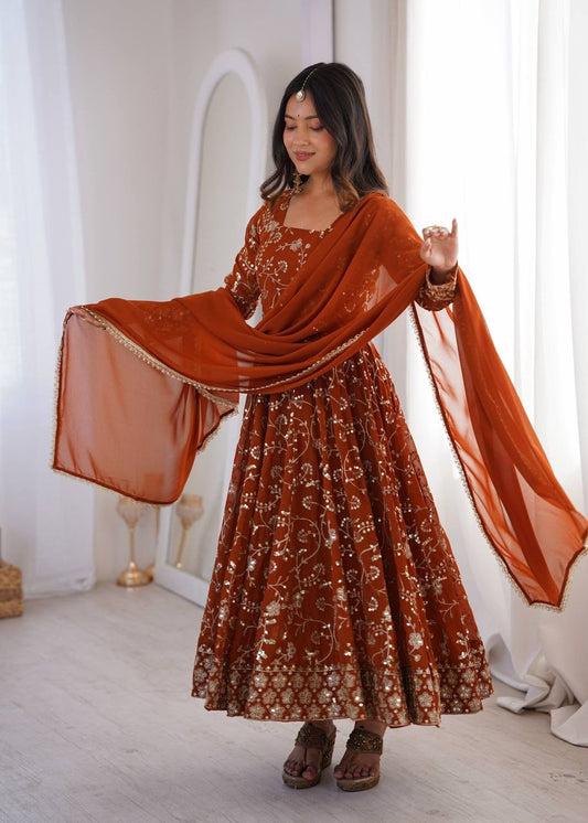 Anarkali Gown