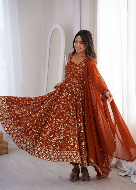 Anarkali Gown