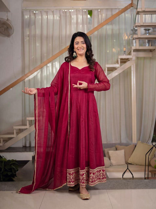 Anarkali Gown