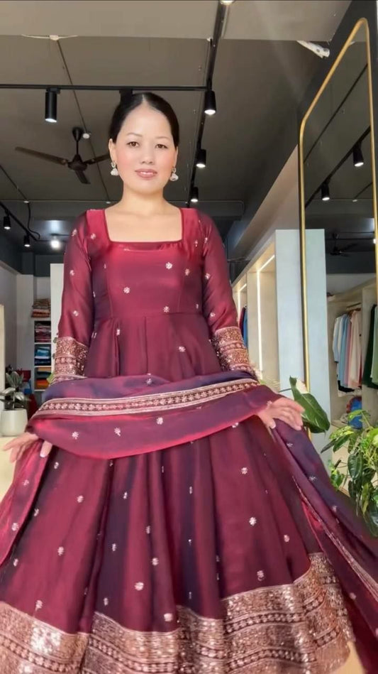Anarkali Gown