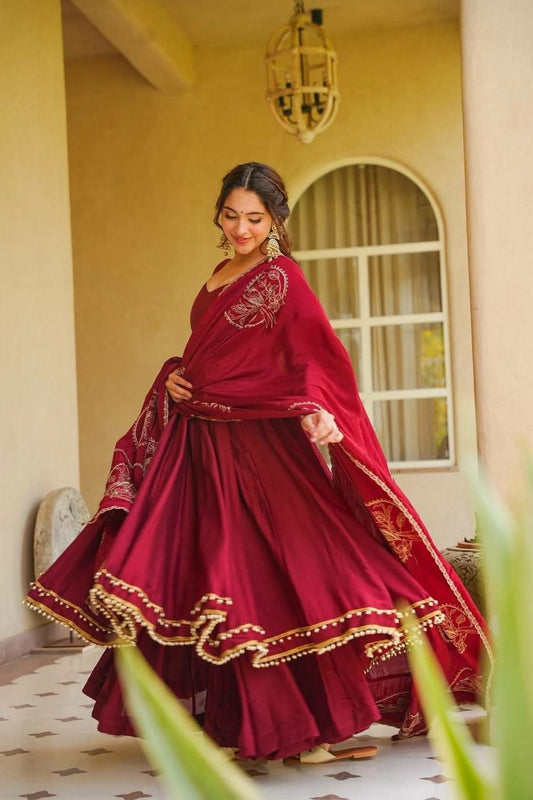 Anarkali Gown