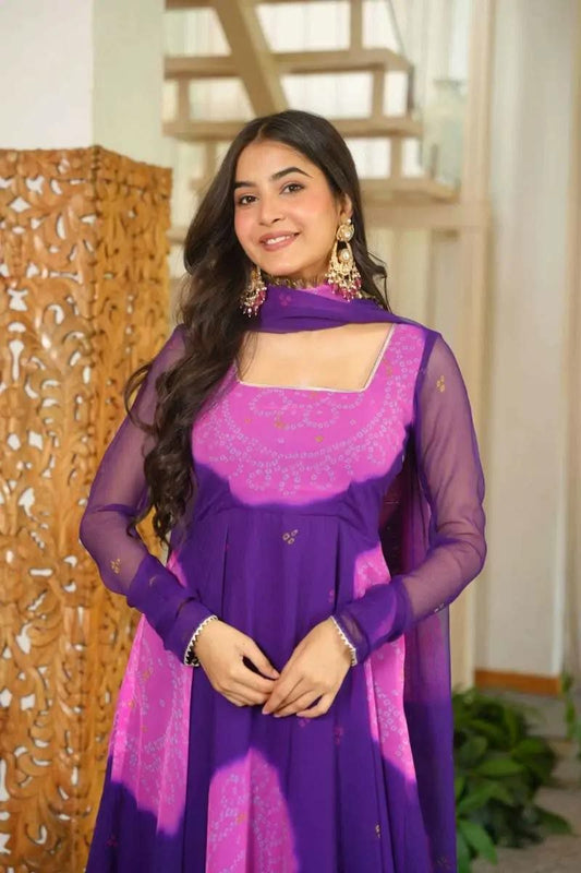 Anarkali Gown
