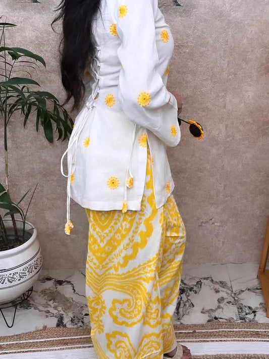 Patiyala Kurti Set