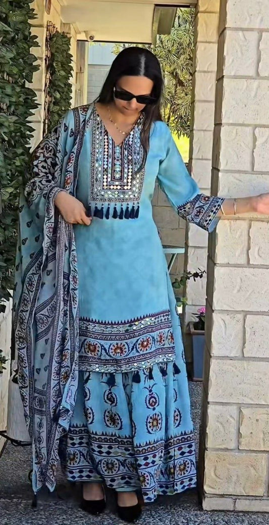 Plazzo And Kurti