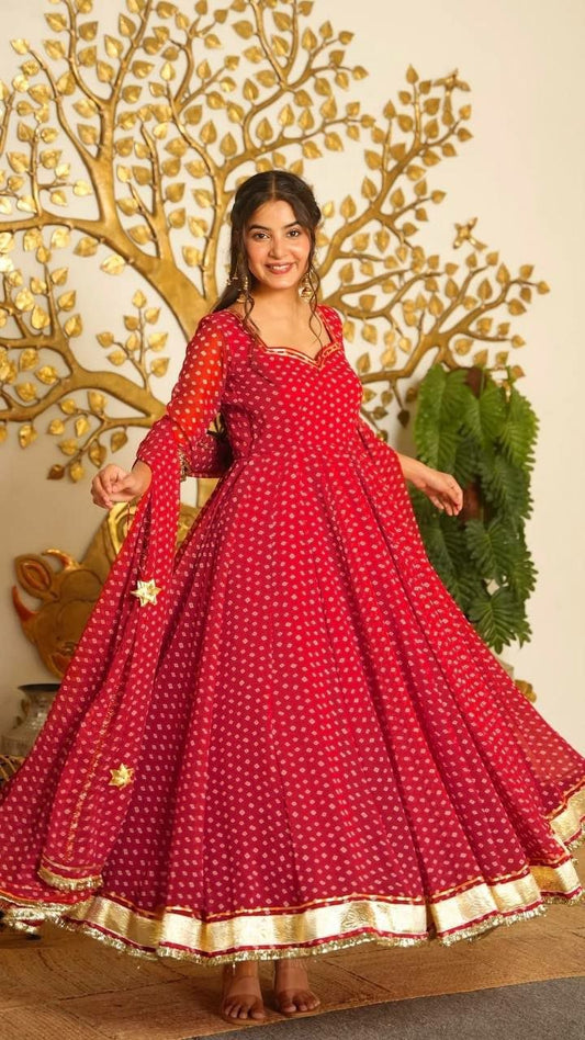 Anarkali Gown