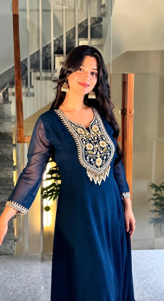 Anarkali Gown