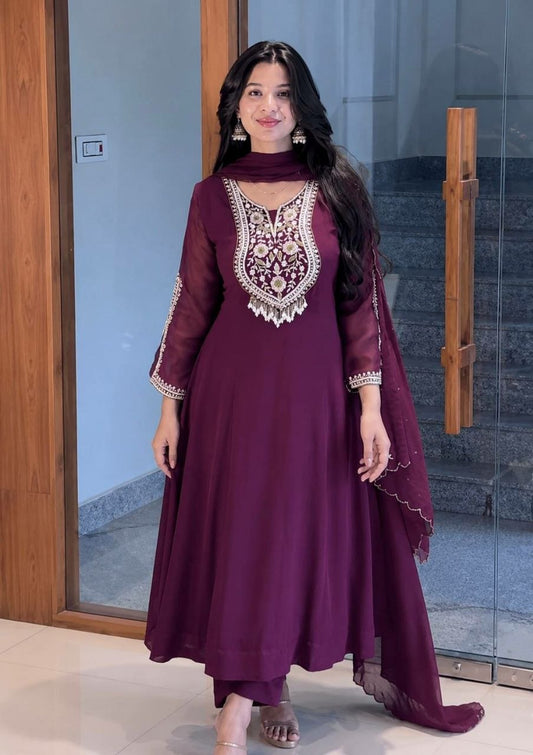 Anarkali Gown