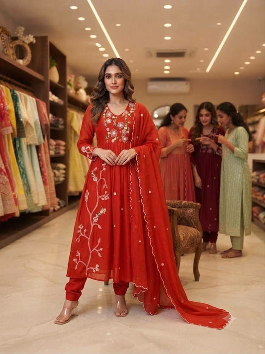 Anarkali  Gown