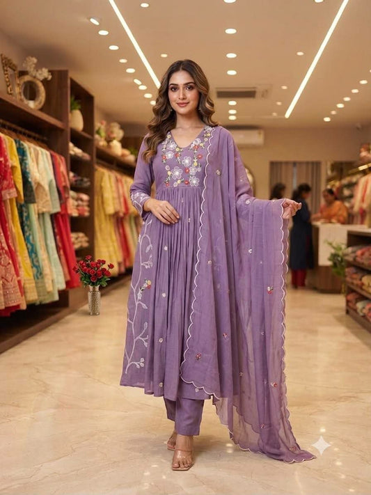 Anarkali  Gown