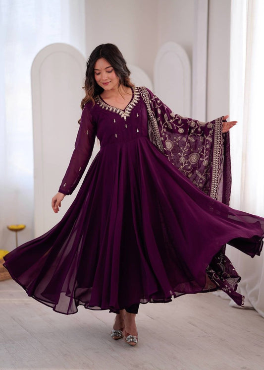 Anarkali Gown