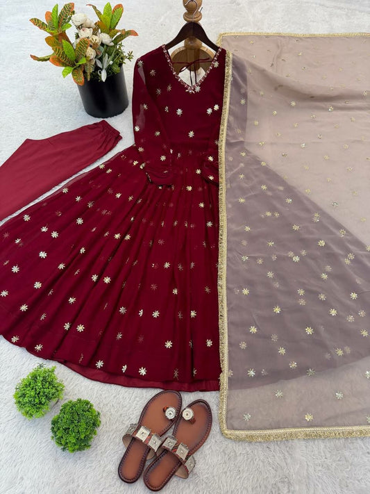 Anarkali Gown