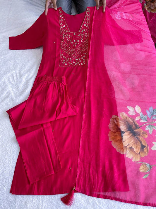 Premium Roman Silk Kurtis