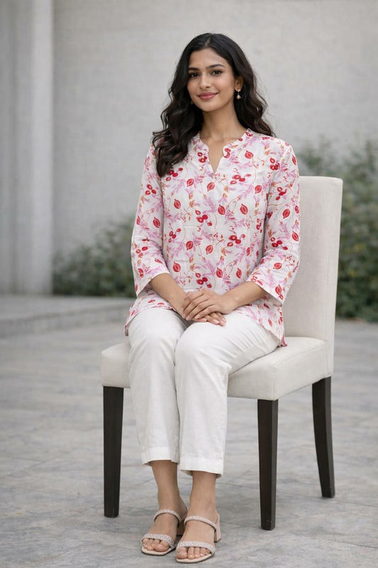 Clothe details Rayon slub Digital print