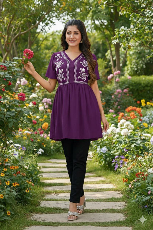 Heavy Georgette with  Heavy Embroidery work