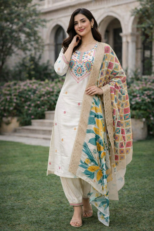 Embroidery Multi Sequence on Kurti