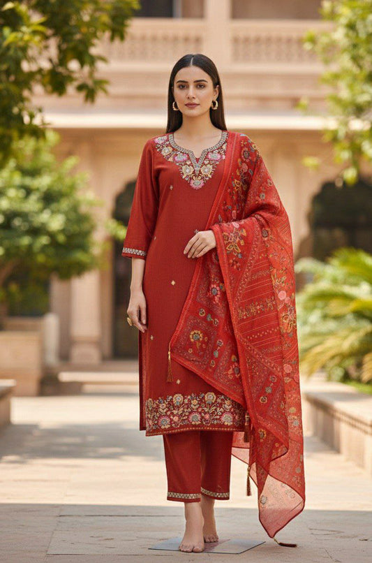 Embroidery Multi Sequence on Kurti