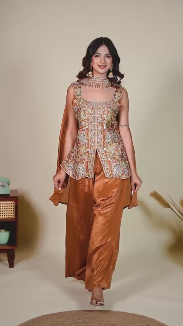 PURE VISCOSE CHINON Palazzo  Kurti