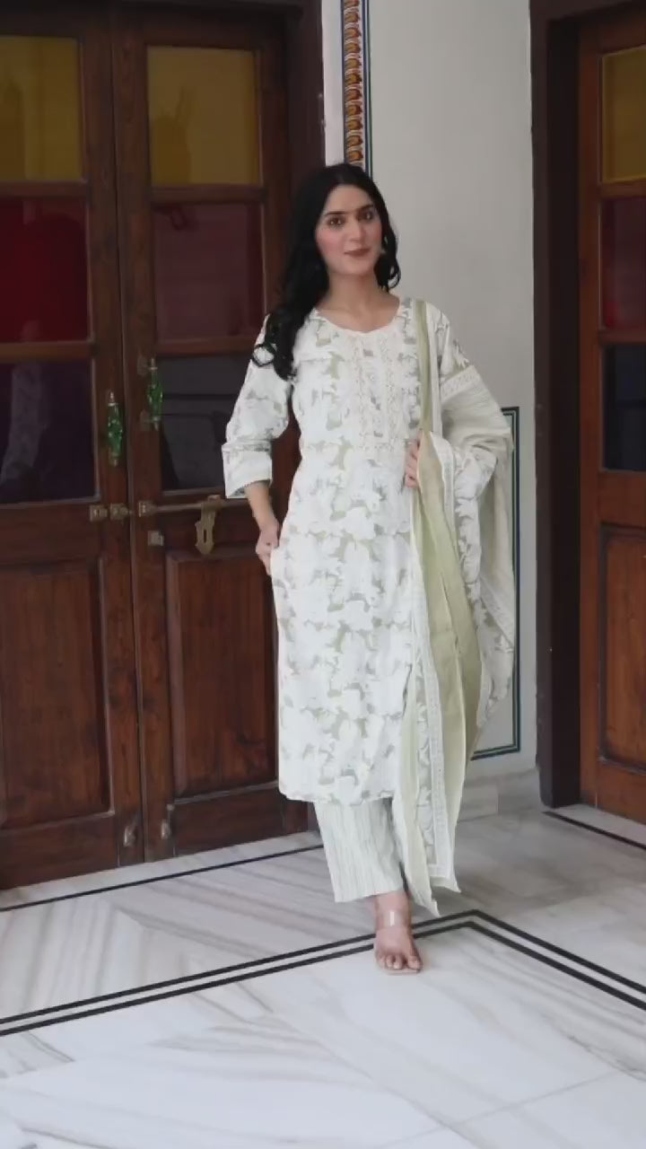 Jaipuri Pure Cotton Dress